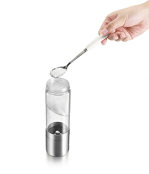 hand crank salt and pepper mills