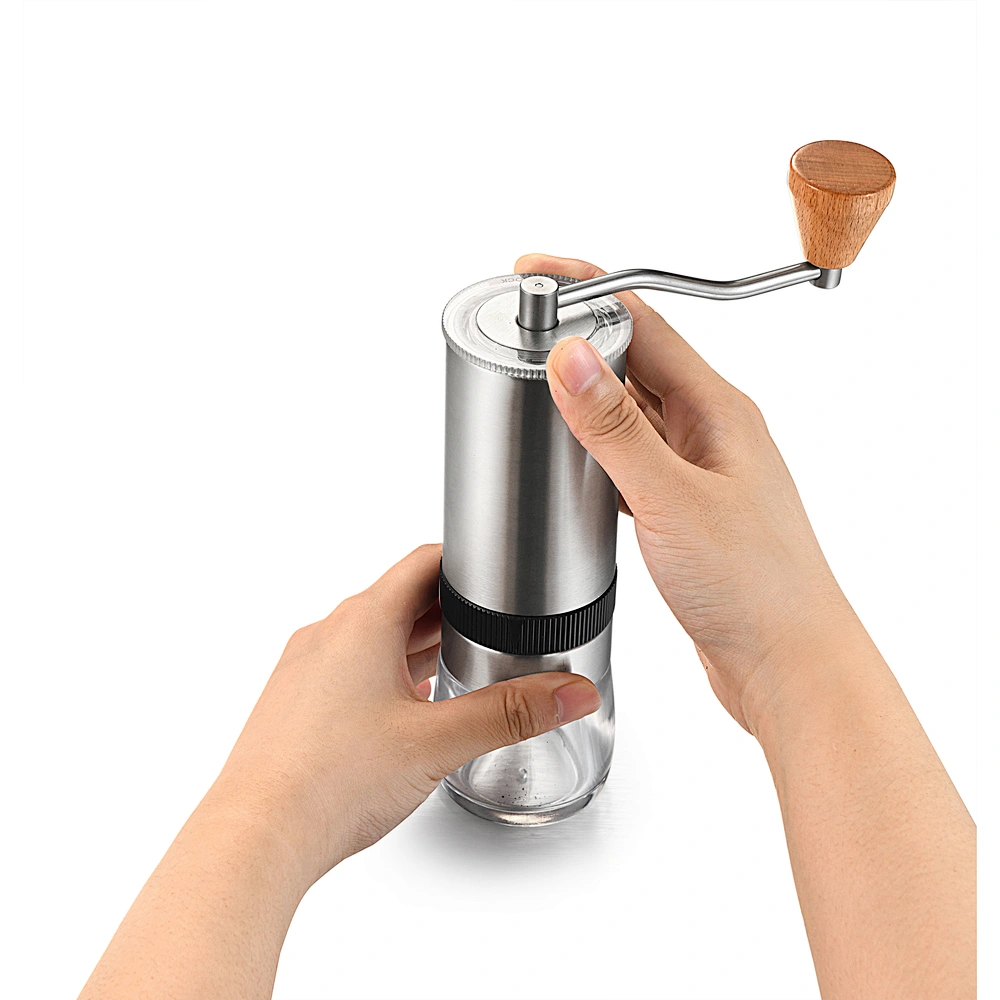 stainless steel manual coffee grinder
