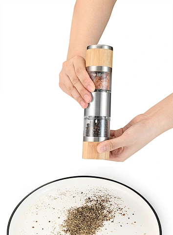 bamboo pepper grinder