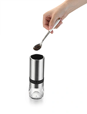 stainless steel manual coffee grinder