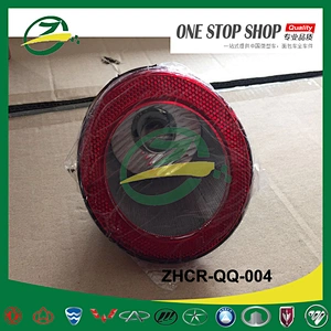 Car body parts rear bumper back up light for chery new QQ auto parts bumper lamp J00-4413020