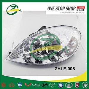 Lifan auto parts head lamp with white color for lifan 520 lifan headlight LAX4121200 LAX4121100