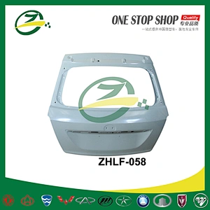 Suv car body parts back door luggage door tail door panel for LIFAN X60 auto parts S6301000
