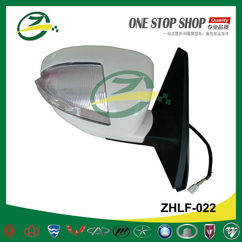 Lifan body parts door side mirror with light for LIFAN X60 sideview mirror wing mirror S8202100C1 S8202200C1
