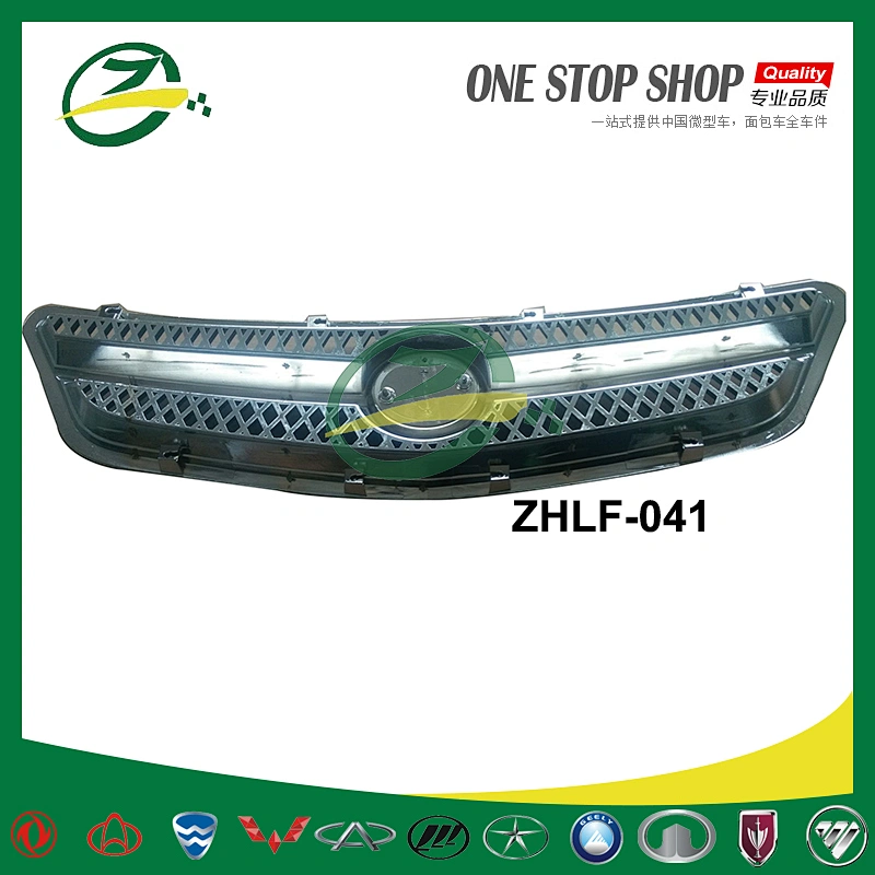 lifan body parts front bumper grille for lifan 520 L8402400E