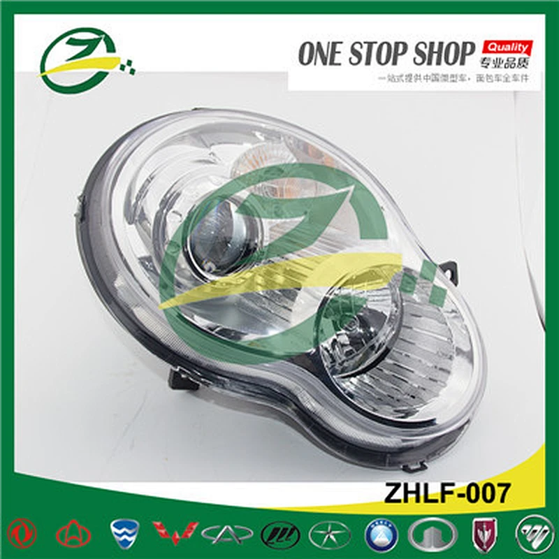 lifan auto spare parts head lamp spare parts for LIFAN 320 head light F4121100B1 F4121200B1
