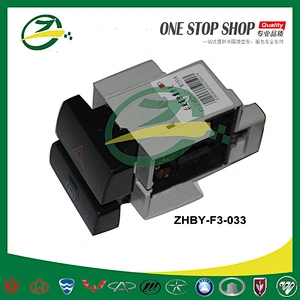 Car Rear Windscreen defrosting switch with warming lamp switch for BYD F3 BYD auto spare parts F3-3748200