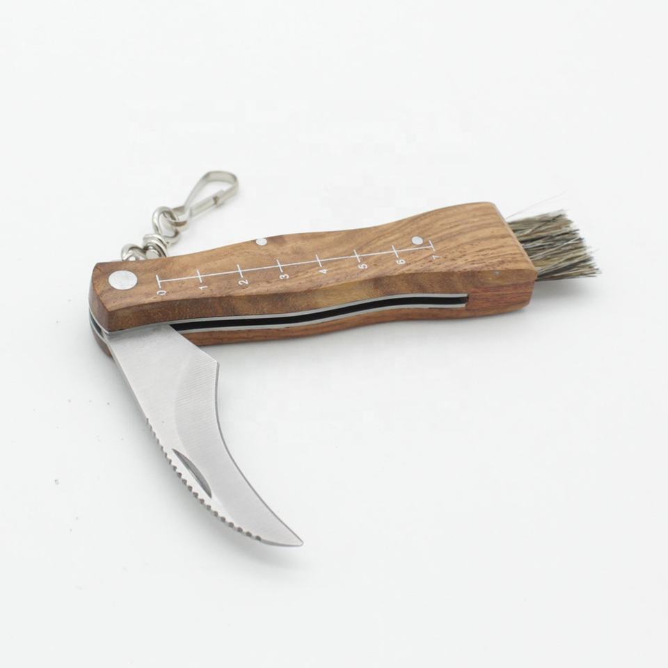Mushroom Knife With Brush