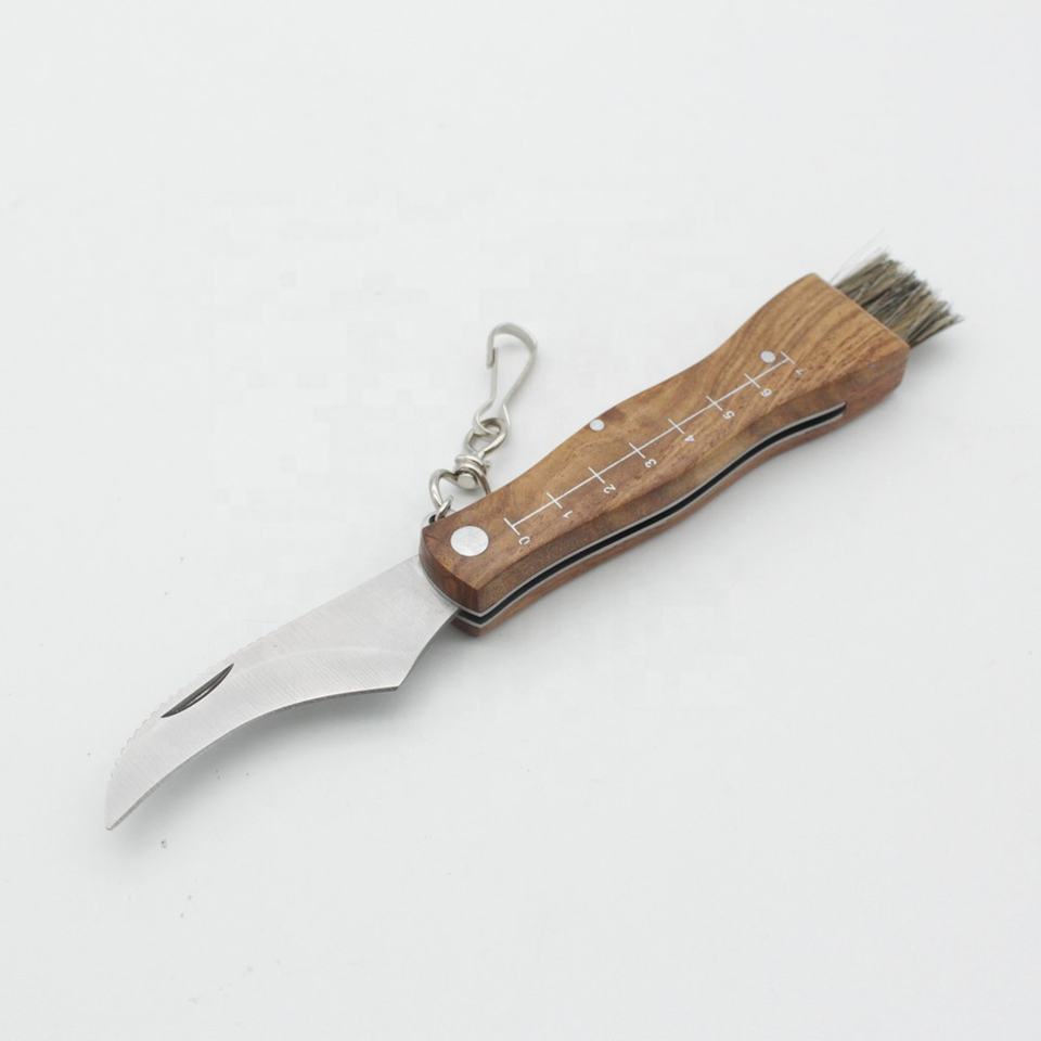 Mushroom Knife With Brush