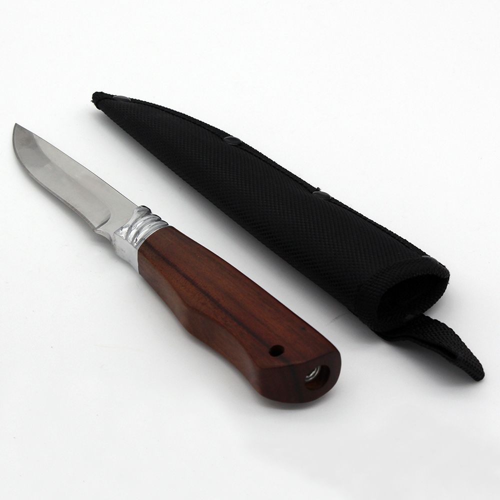 Wood Handle Hunting Knife