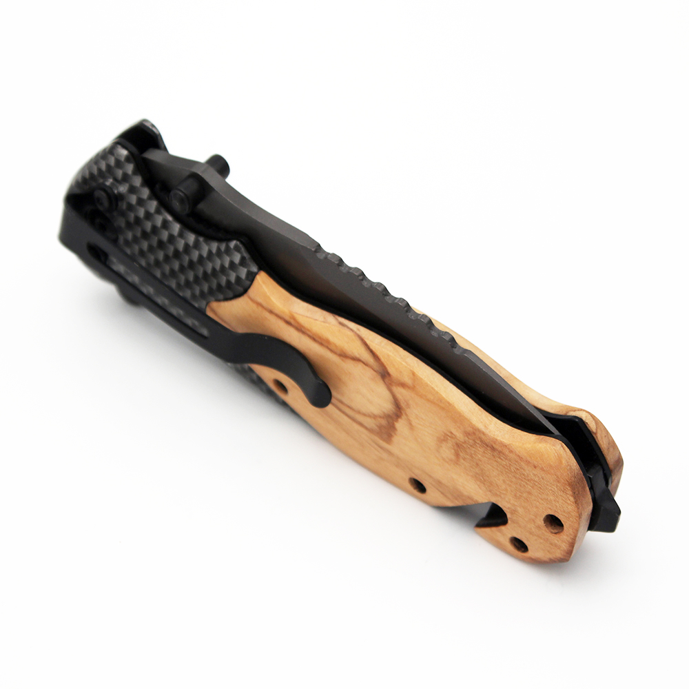 Wood Handle Pocket Knife