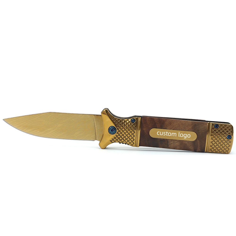 Wooden Handle Pocket Knife