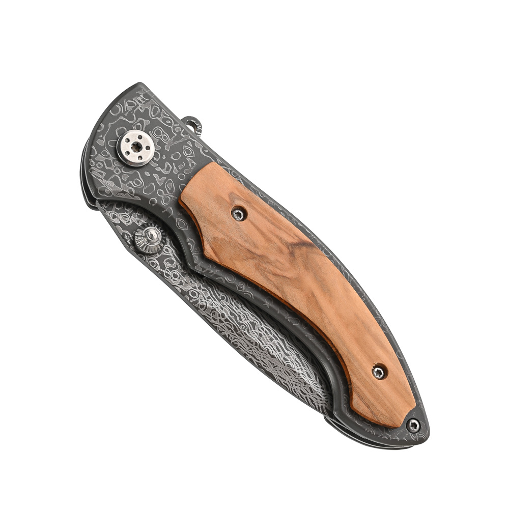 Wood Handle Pocket Knife