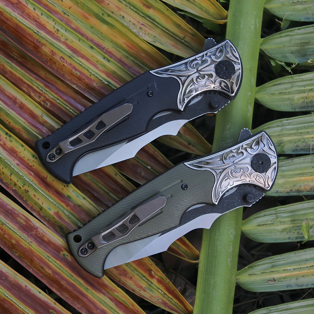 G10 Handle Pocket Knife