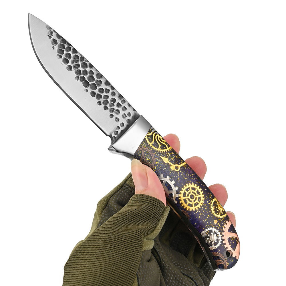 Resin Handle Hunting Knife
