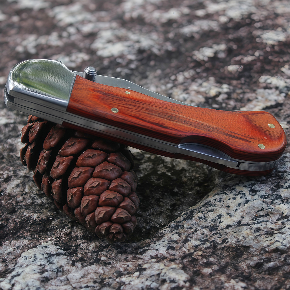 Wood Handle Pocket Knife