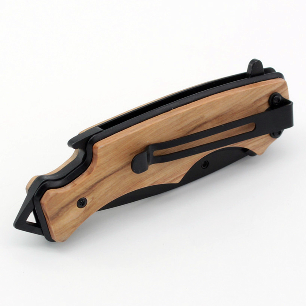 Wooden Handle Pocket Knife