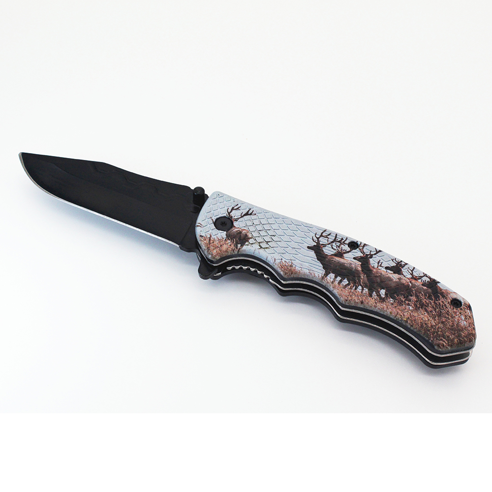 Black Pocket Knife