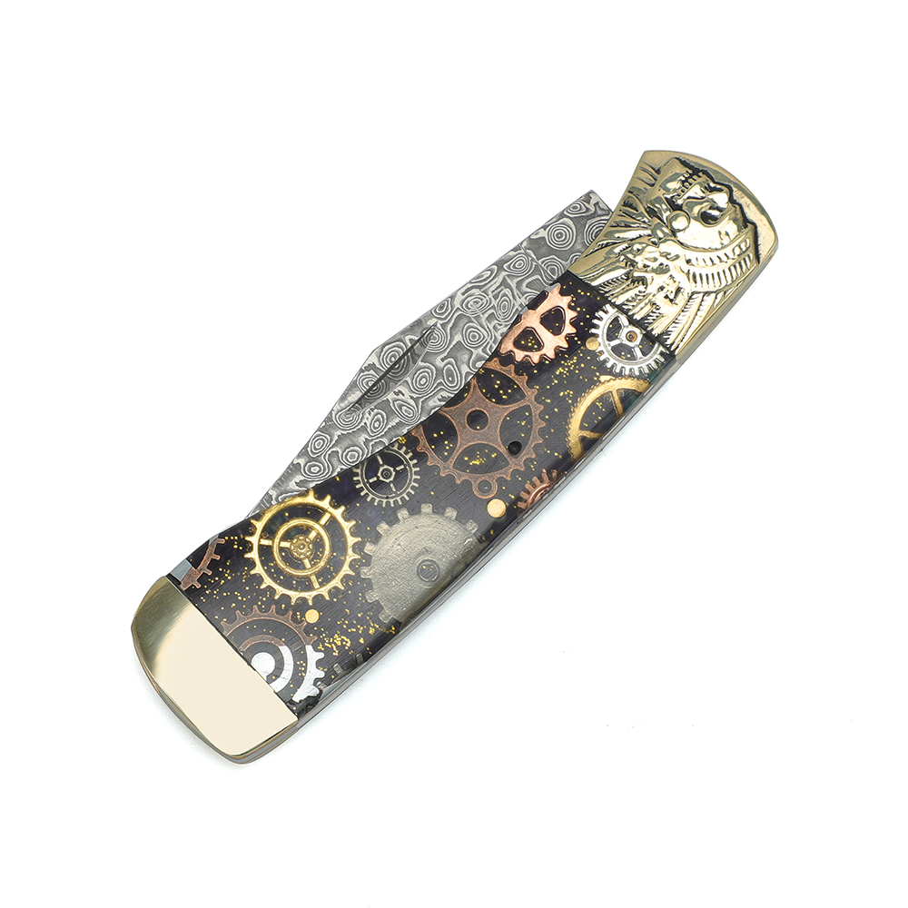 Resin Handle Pocket Knife