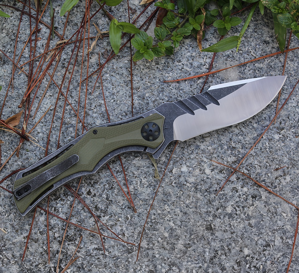 G10 Handle Pocket Knife