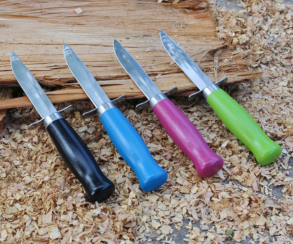 Beech Wood Handle Kids Pocket Knife