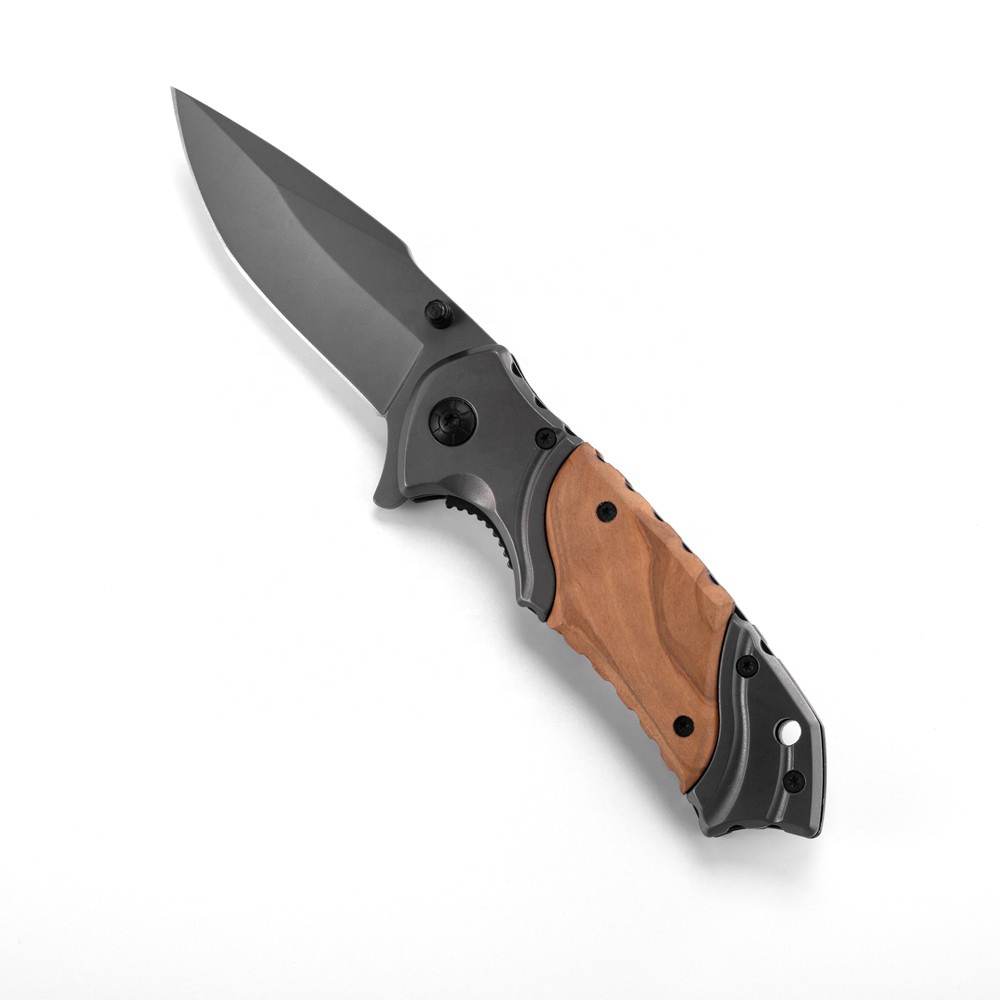Wood Handle Pocket Knife