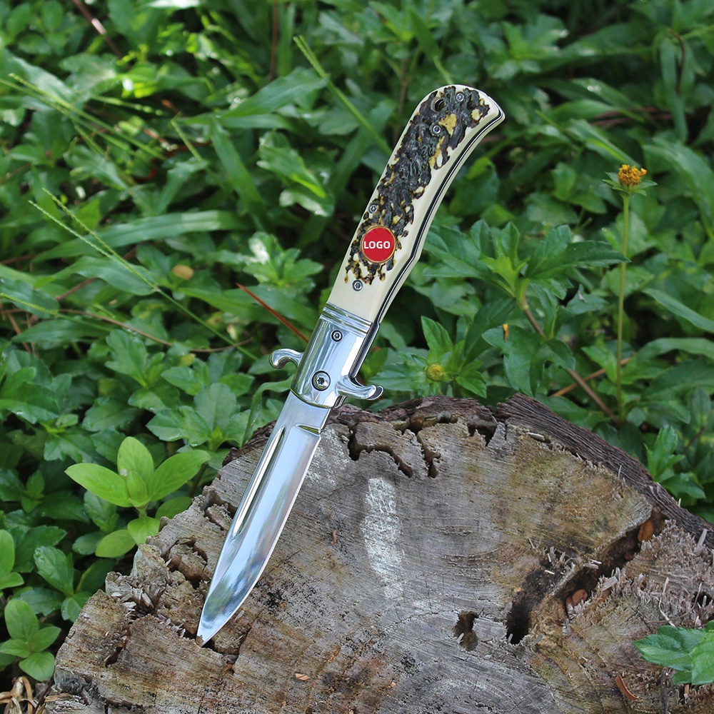 durable best folding pocket knife with mirror blade