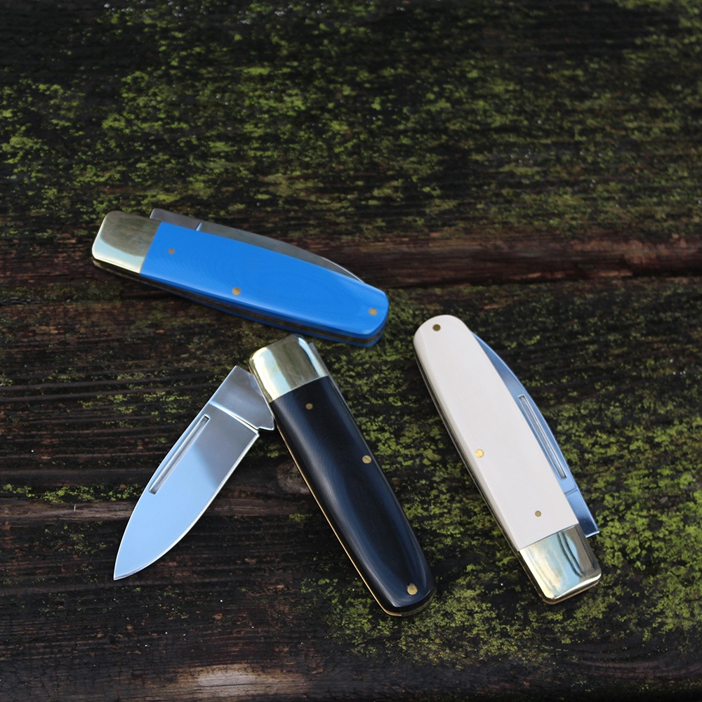 micarta handle edc knife 3 colors available