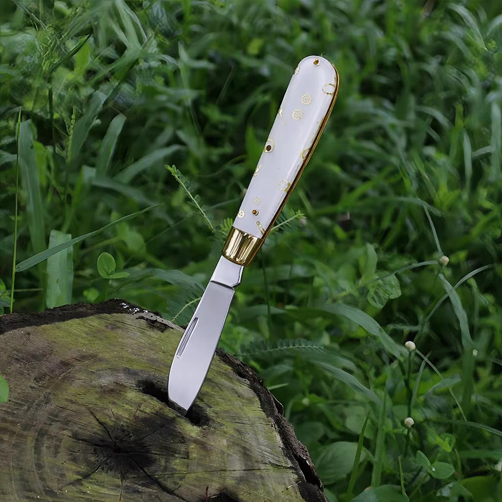 resin handle pocket knife for EDC and outdoor gear