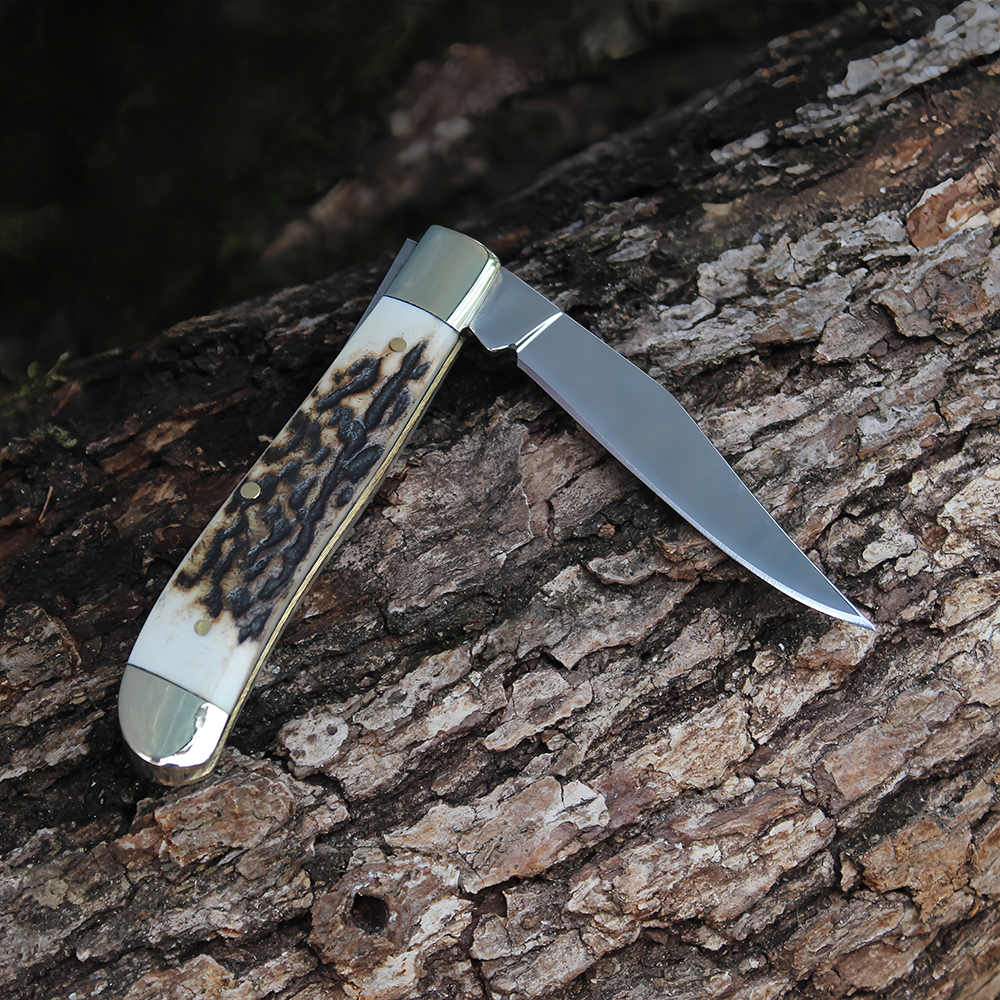 Stag Handle Pocket Knife