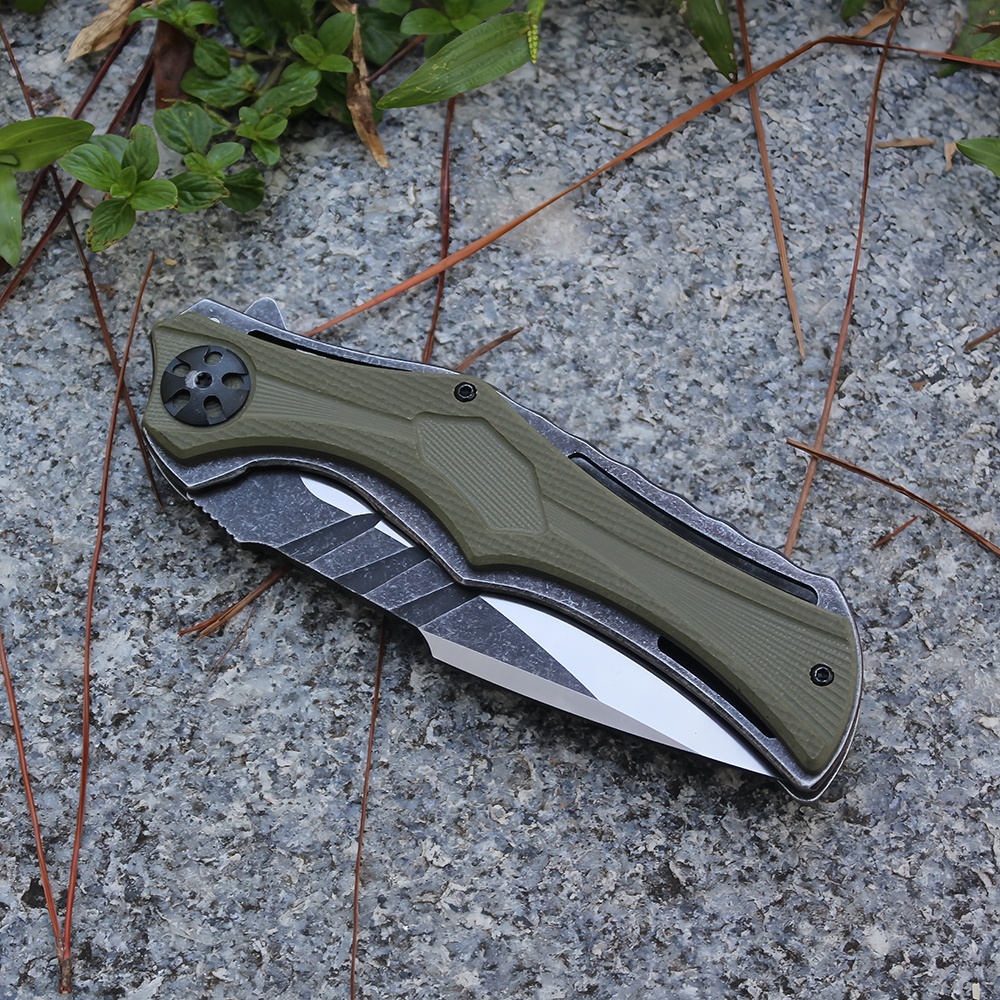 G10 Handle Pocket Knife