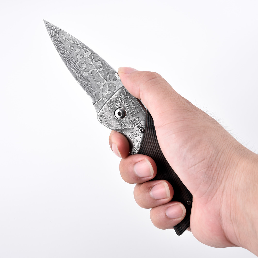 G10 Handle Pocket Knives