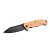Engraved Wood Pocket Knife
