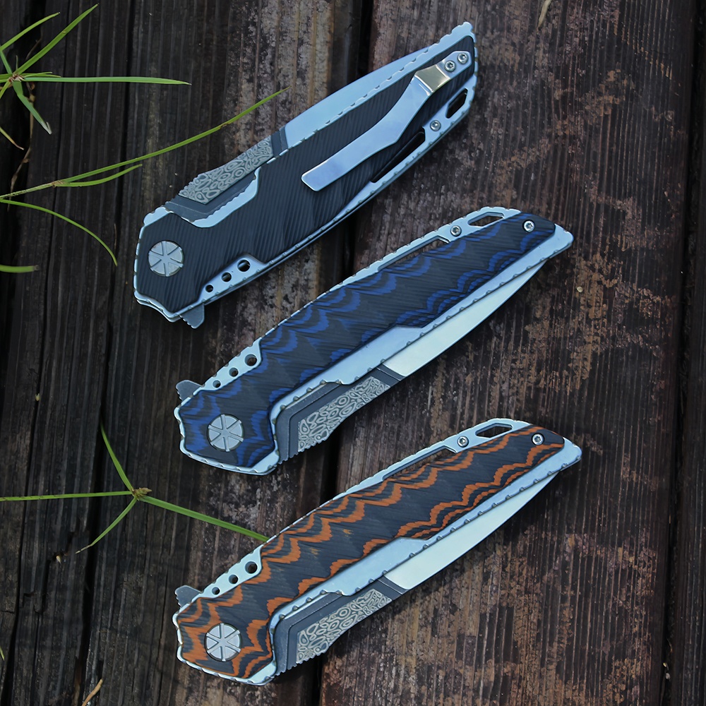 G10 Handle Pocket Knife