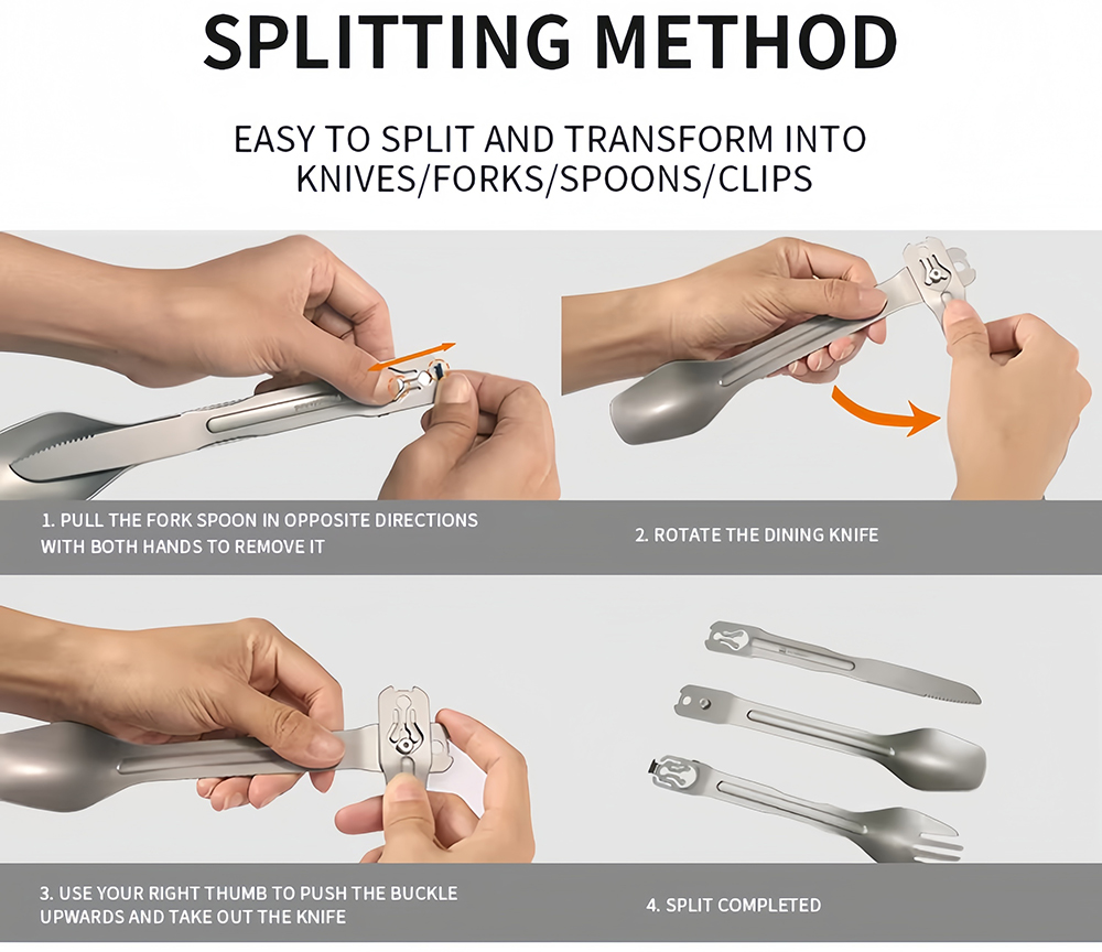 Camping Cutlery Set