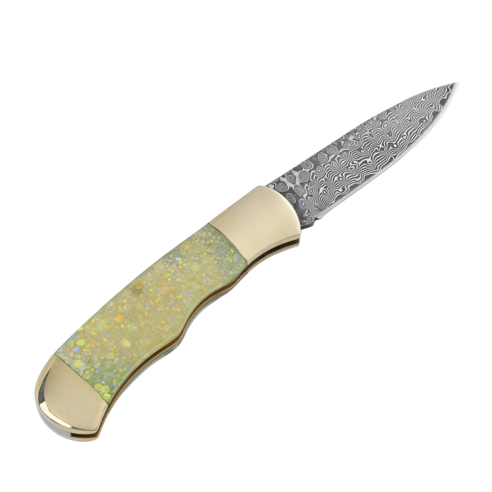 Resin Handle EDC Knives