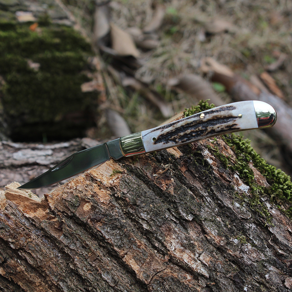 Stag Handle Pocket Knife