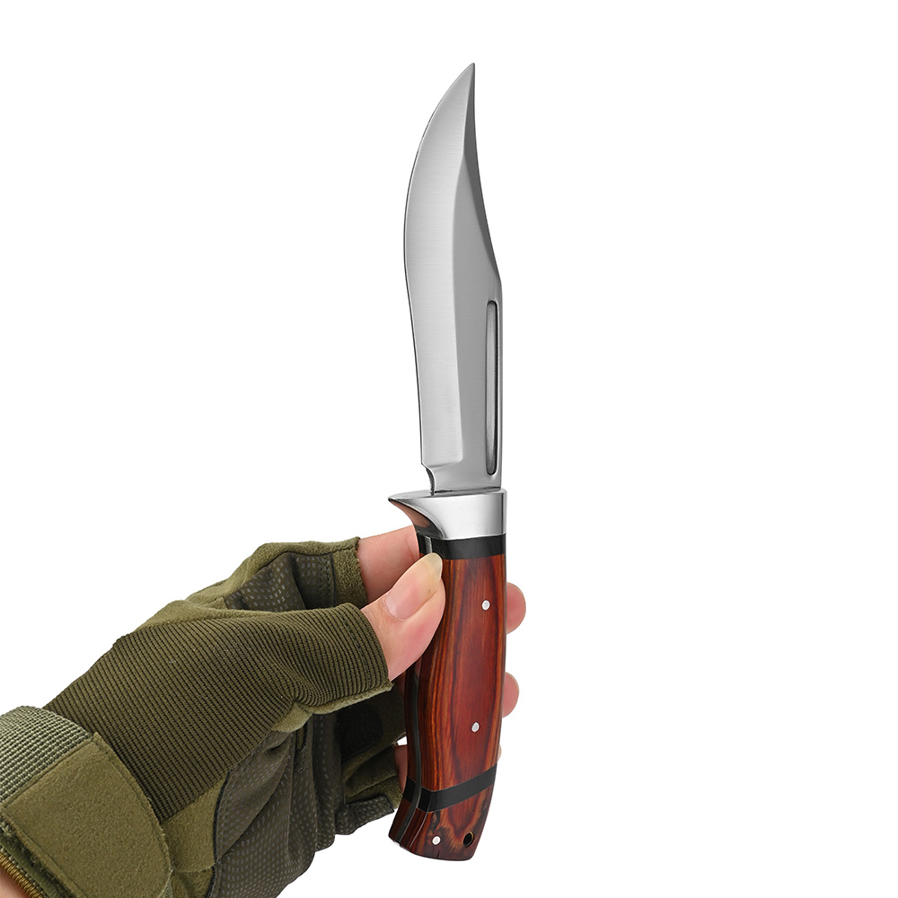 Wood Handle Camping Knife