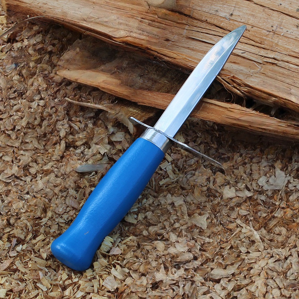 Straight Blade Safety Double Guard Knife