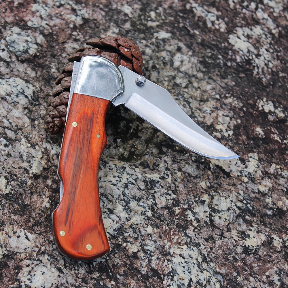 Wood Handle Pocket Knife