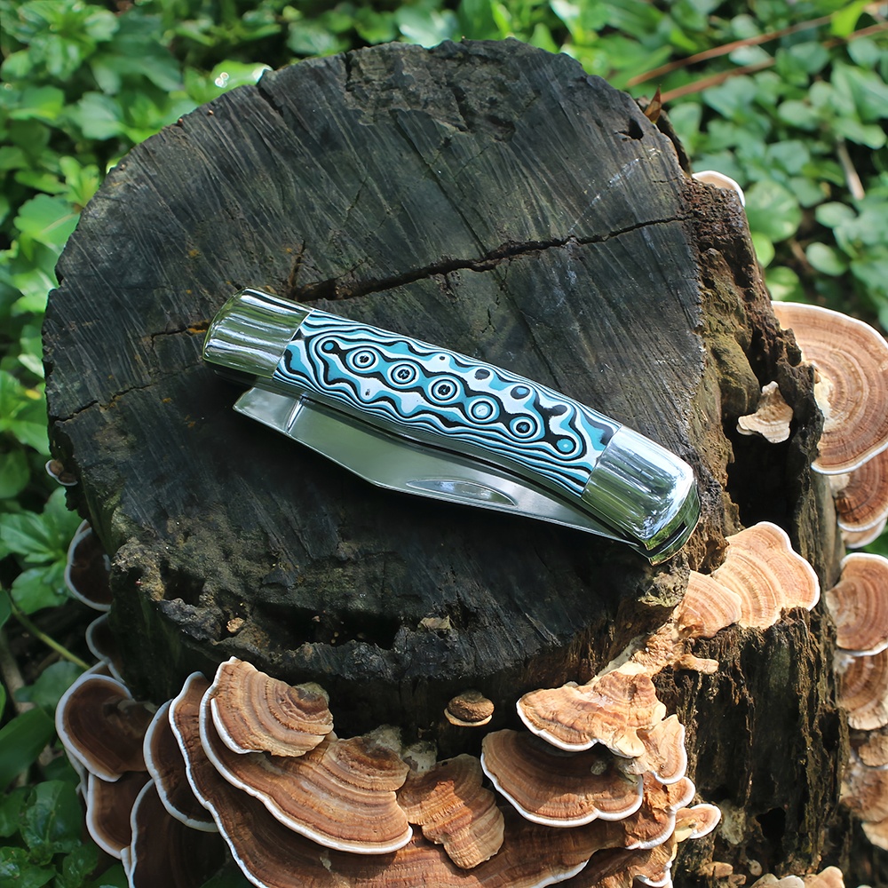 micarta handle pocket knife compact size for carrying easily