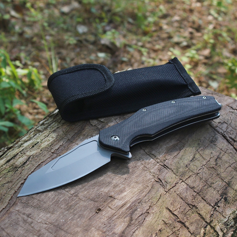 custom pocket knives packed in mylon pouch