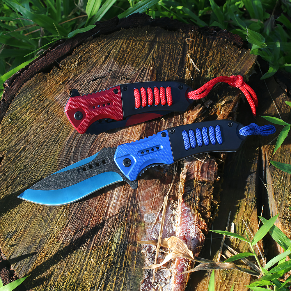 assisted opening pocket knife two colors available
