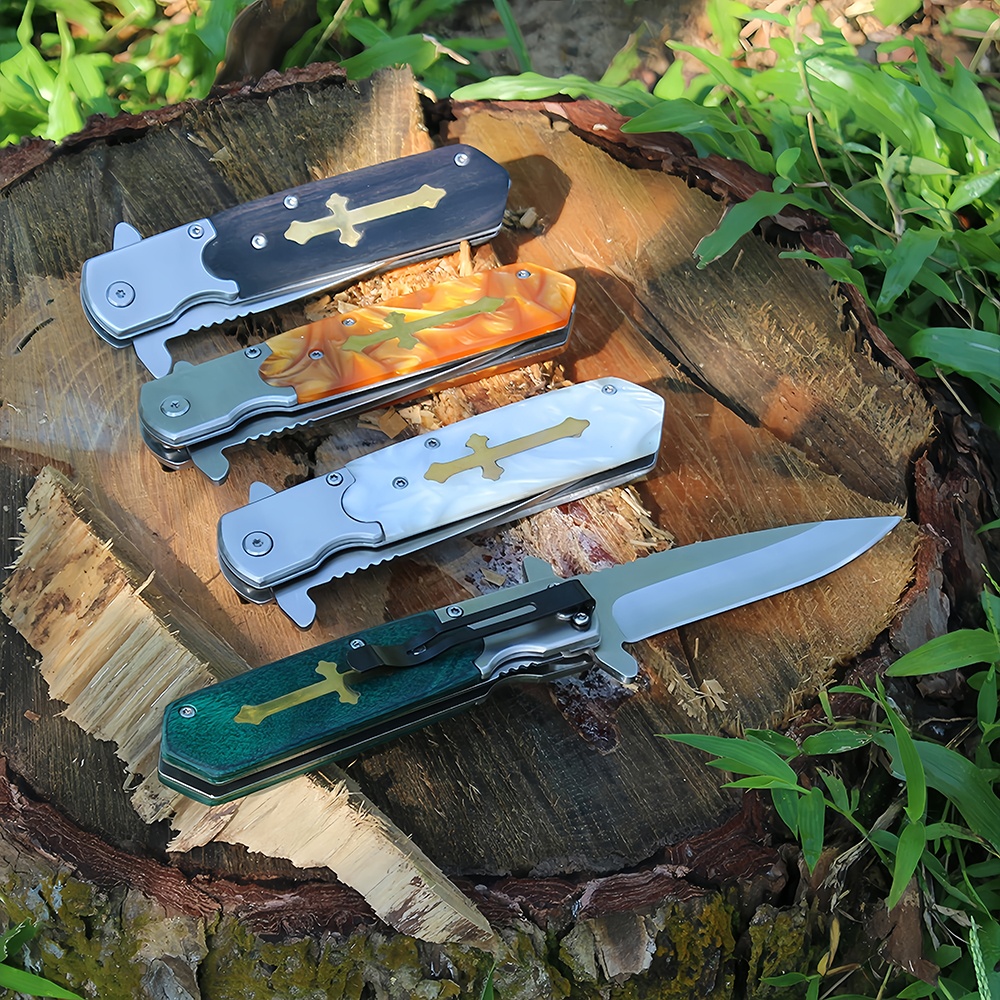 high quality survival knife with belt clip