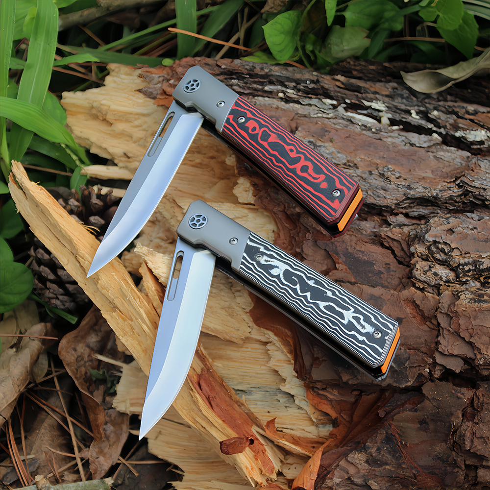 G10 Handle Pocket Knife