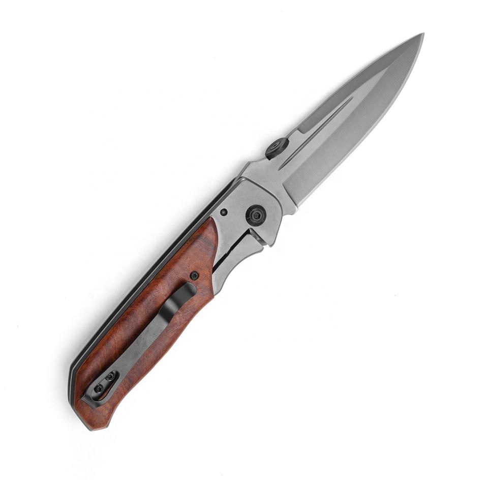 Pocket Knife Wood Handle