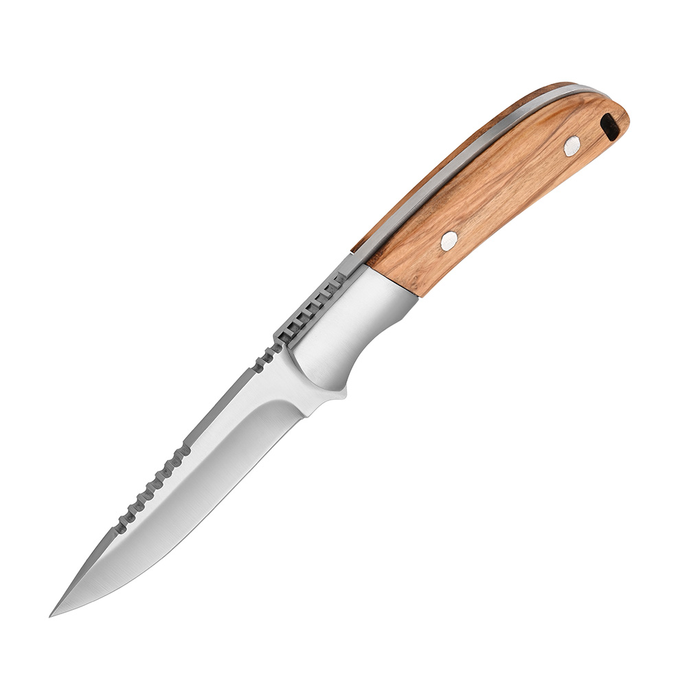 Engraved Hunting Knife