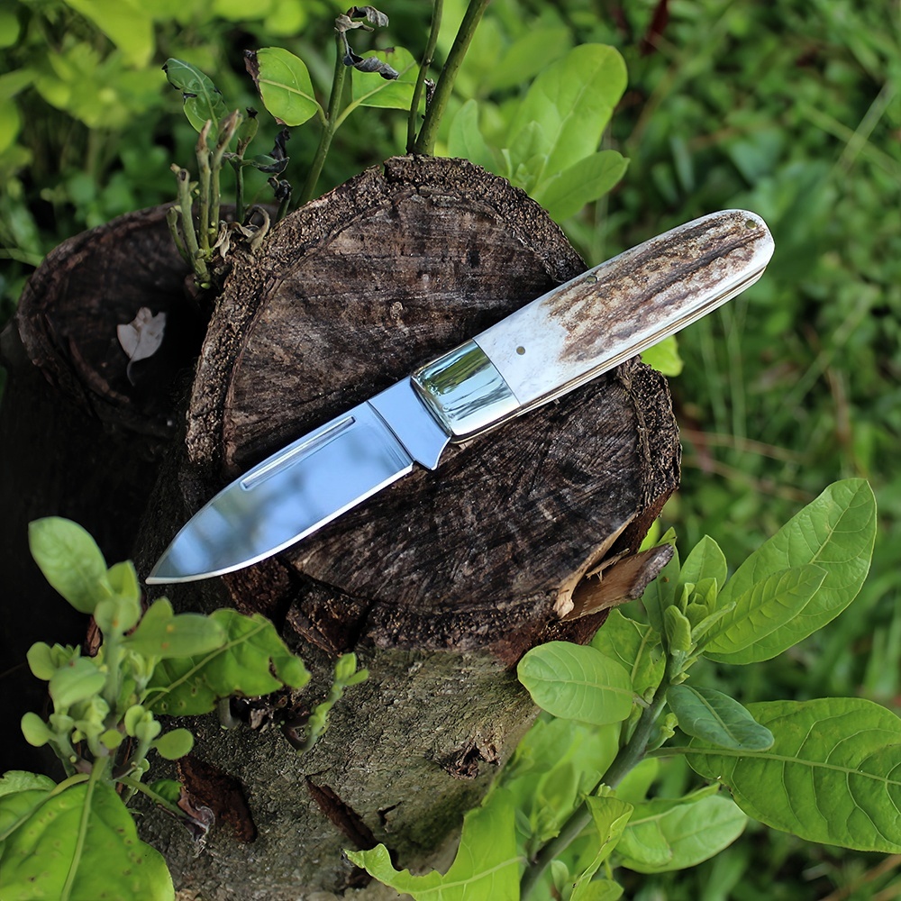 best edc folding knife with mirror blade
