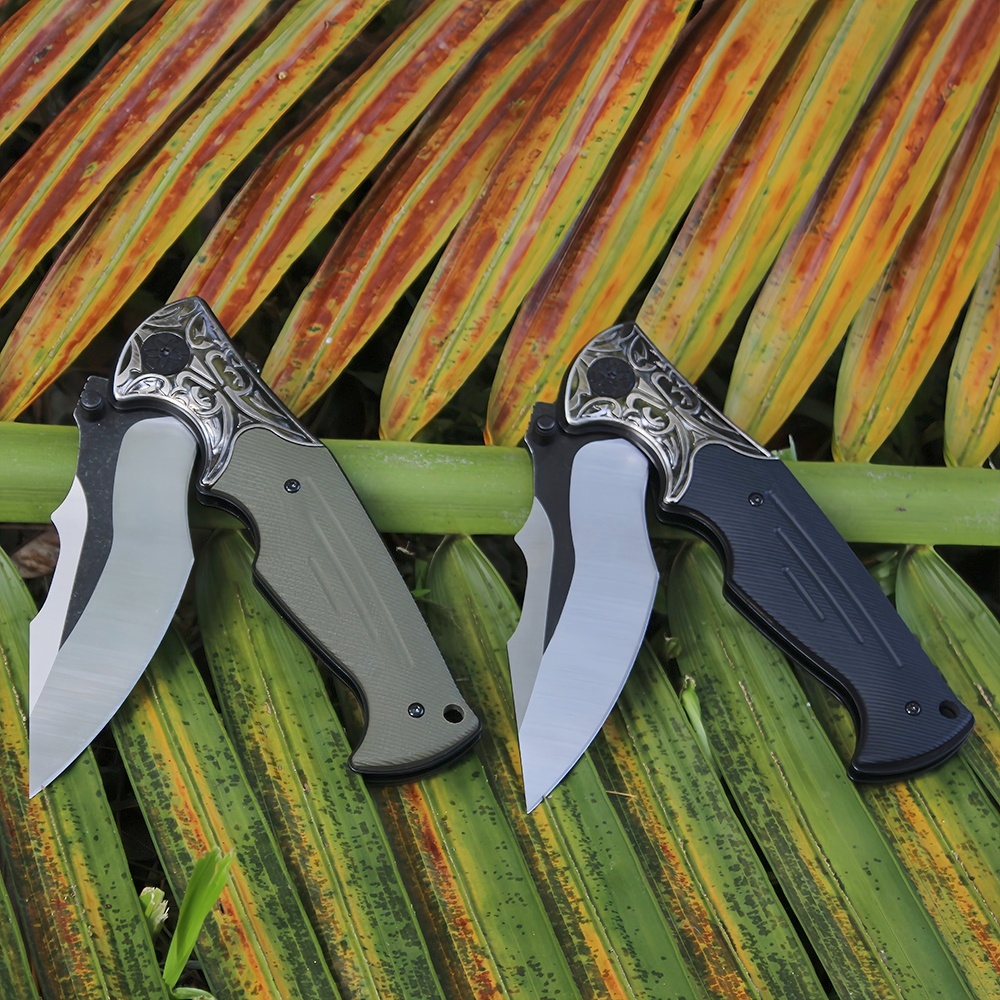 G10 Handle Pocket Knife