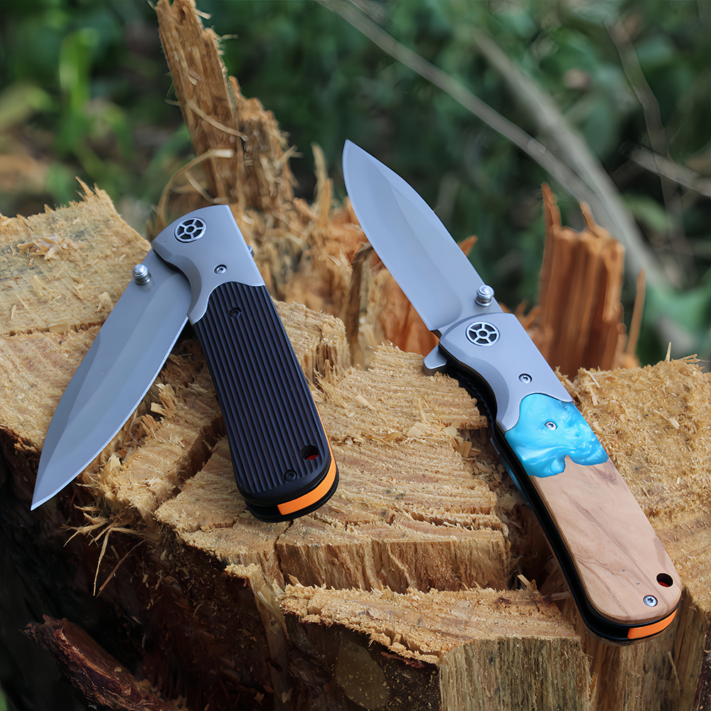 Wood Handle Folding Knife